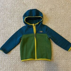 L.L. Bean- Boys Toddler Jacker - Size 2T - Navy & Green